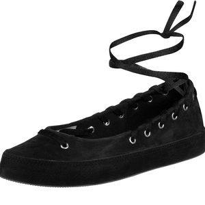 Converse All Star Rina Ox Lace-up Flats Black 8